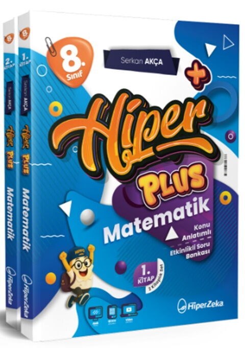 Hiper Zeka Yayınları 8. Sınıf Matematik Hiper Plus Konu Soru Bankası
