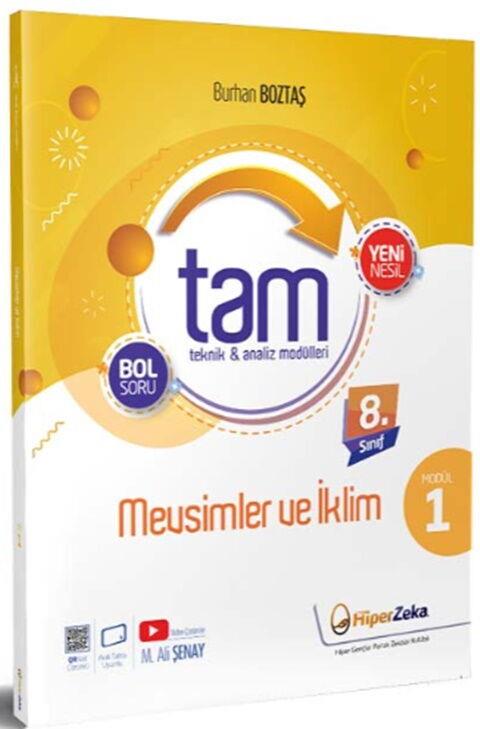 Hiper Zeka Yayınları 8. Sınıf Tam Fen Bilimleri 1 - Mevsimler ve İklim