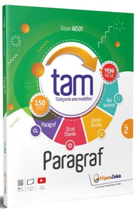 Hiper Zeka Yayınları 8. Sınıf Tam Türkçe 2 - Paragraf ve Sözel Mantık