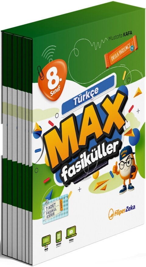 Hiper Zeka Yayınları 8. Sınıf Türkçe MAX Fasikülleri