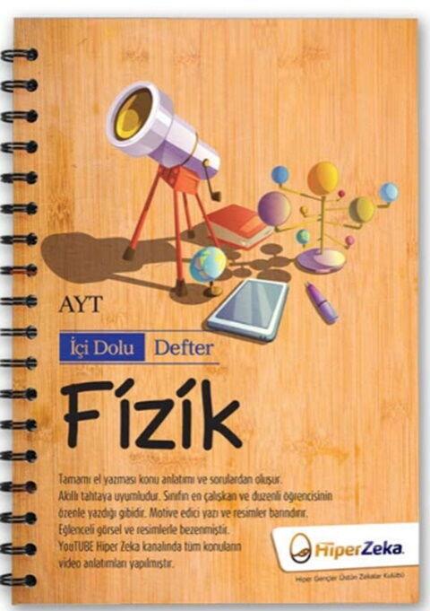 Hiper Zeka Yayınları AYT Fizik İçi Dolu Defter