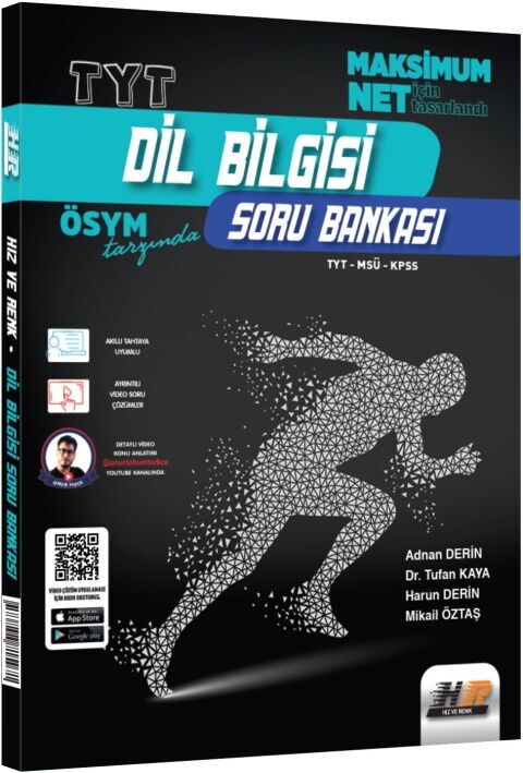Hız ve Renk Yayınları TYT MSÜ KPSS Dil Bilgisi Soru Bankası