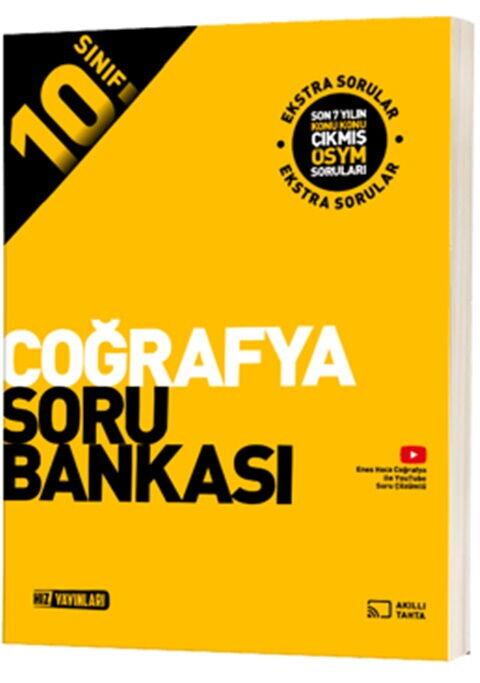 Hız Yayınları 10. Sınıf Coğrafya Soru Bankası