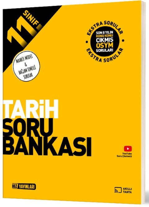 Hız Yayınları 11. Sınıf Tarih Soru Bankası