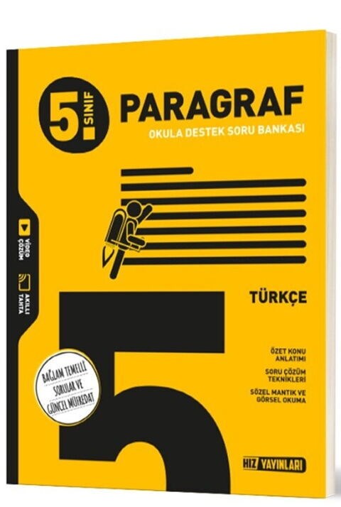 Hız Yayınları 5. Sınıf Paragraf Soru Bankası