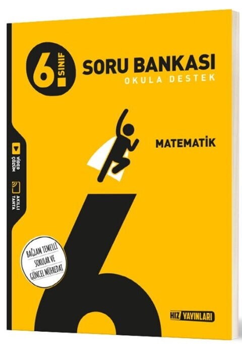 Hız Yayınları 6. Sınıf Matematik Soru Bankası