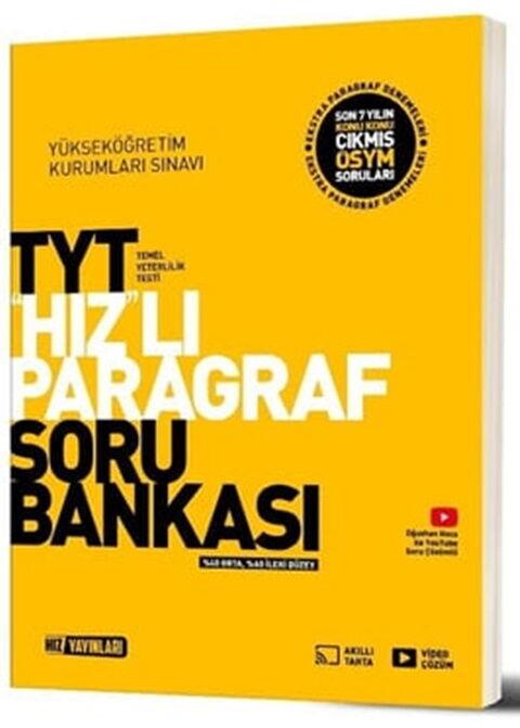 Hız Yayınları TYT Hızlı Paragraf Soru Bankası