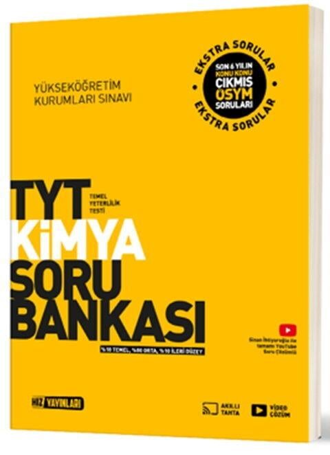 Hız Yayınları TYT Kimya Soru Bankası
