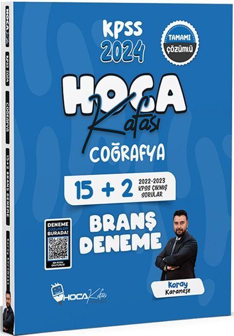 Hoca Kafası 2024 KPSS Coğrafya 15+2 Deneme Çözümlü