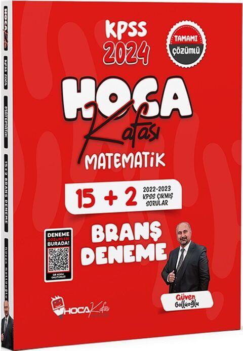 Hoca Kafası 2024 KPSS Matematik 15+2 Deneme Çözümlü