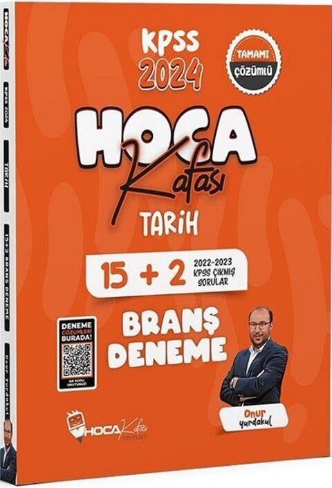 Hoca Kafası 2024 KPSS Tarih 15+2 Deneme Çözümlü
