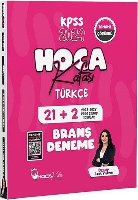 Hoca Kafası 2024 KPSS Türkçe 21+2 Deneme Video Çözümlü
