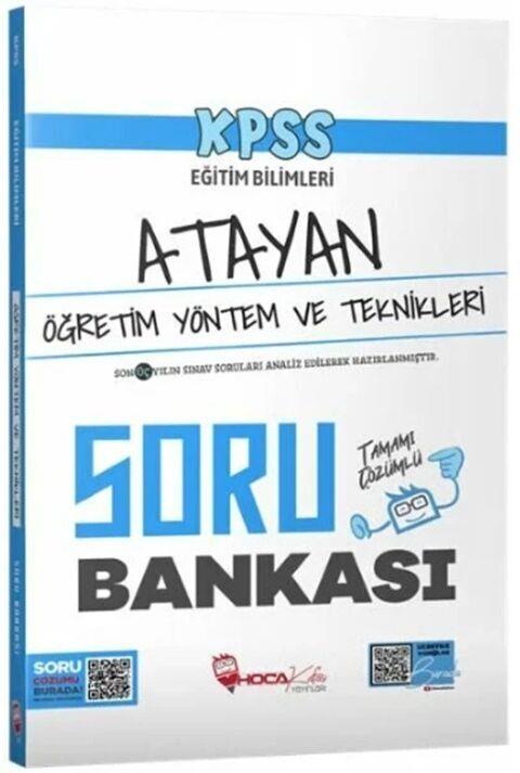 Hoca Kafası KPSS Eğitim Bilimleri Öğretim Yöntem ve Teknikleri Atayan Soru Bankası