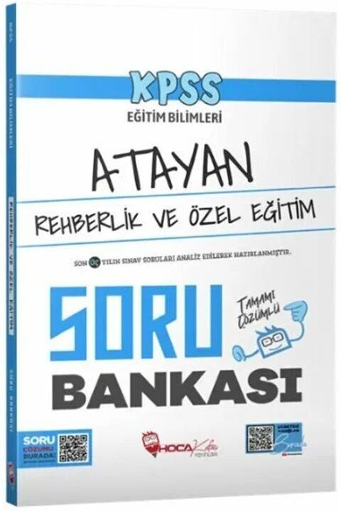 Hoca Kafası KPSS Eğitim Bilimleri Rehberlik ve Özel Eğitim Atayan Soru Bankası