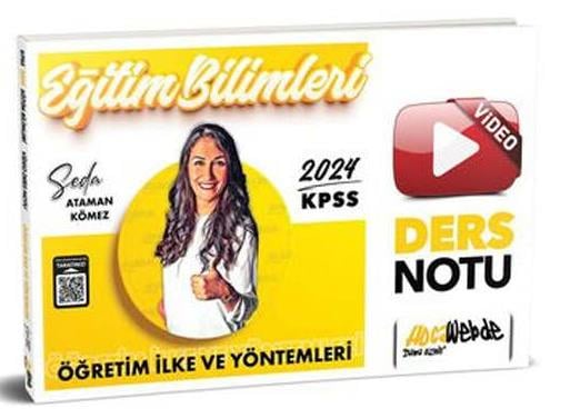 HocaWebde 2024 KPSS Eğitim Bilimleri Öğretim İlke ve Yöntemleri Video Ders Notları