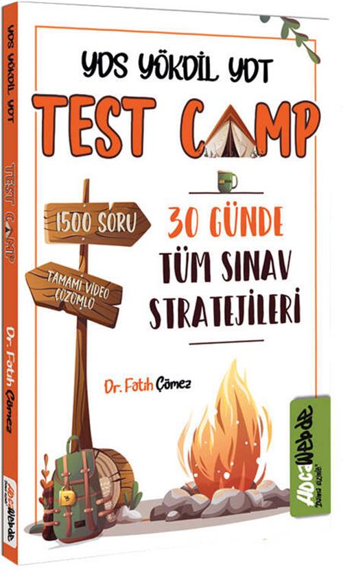 Hocawebde 2024 YDS YÖKDİL YDT Test Camp 1500 Soru Tamamı Video Çözümlü 30 Günde Tüm Sınav Stratejileri Soru Kitabı