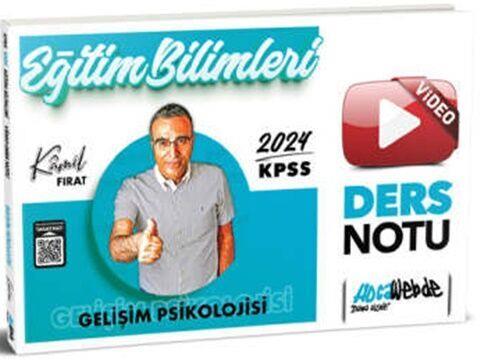 HocaWebde Yayınları 2024 KPSS Eğitim Bilimleri Gelişim Video Ders Notu