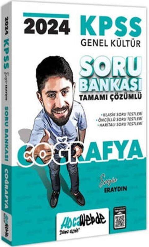 HocaWebde Yayınları 2024 KPSS Genel Kültür Coğrafya Tamamı Çözümlü Soru Bankası