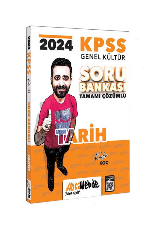 HocaWebde Yayınları 2024 KPSS Tarih Tamamı Çözümlü Soru Bankası