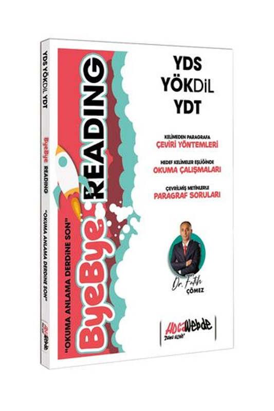 Hocawebde Yayınları 2024 YDS YÖKDİL YDT Bye Bye Reading