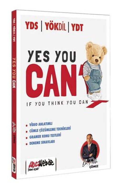 Hocawebde Yayınları 2024 YDS YÖKDİL YDT Yes You Can
