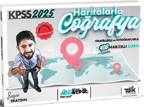 HocaWebde Yayınları 2025 KPSS Haritalarla Coğrafya