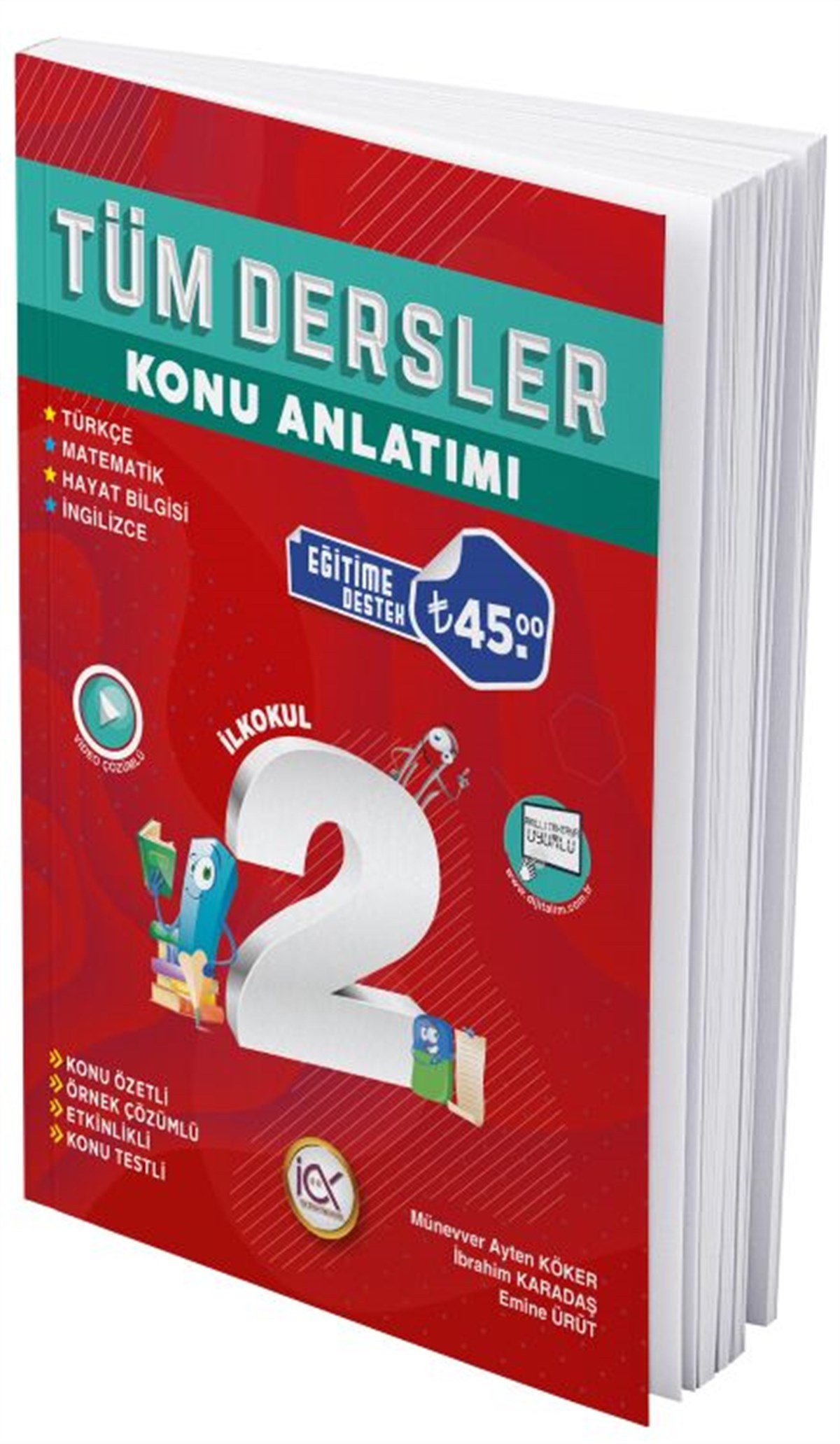 İlk Önce Yayıncılık 2. Sınıf Tüm Dersler Konu Anlatımı