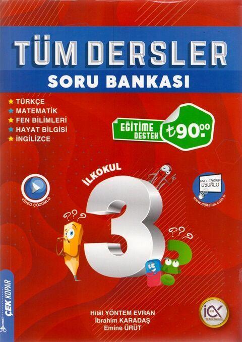İlk Önce Yayıncılık 3. Sınıf Tüm Dersler Soru Bankası