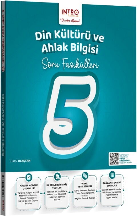 İntro Yayınları 5. Sınıf Din Kültürü ve Ahlak Bilgisi Soru Fasikülleri