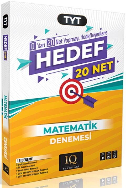 IQ Yayınları TYT Matematik Hedef 20 Net Denemeleri