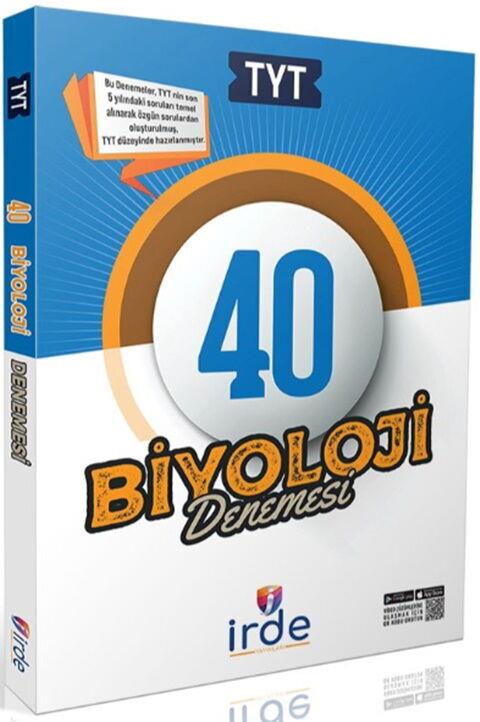İrde Yayınları TYT Biyoloji 40 Denemesi
