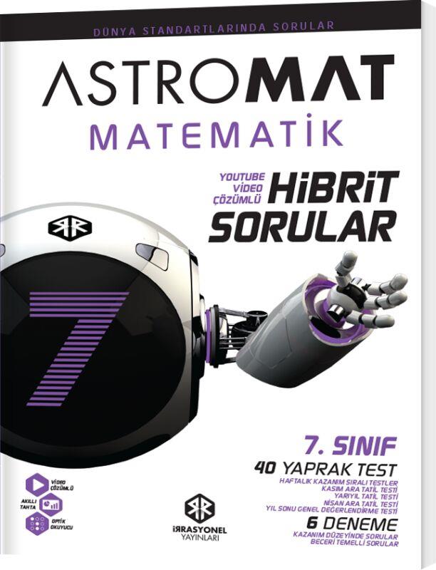 İrrasyonel Yayınları 7. Sınıf Matematik Astromat Hibrit Soru Bankası