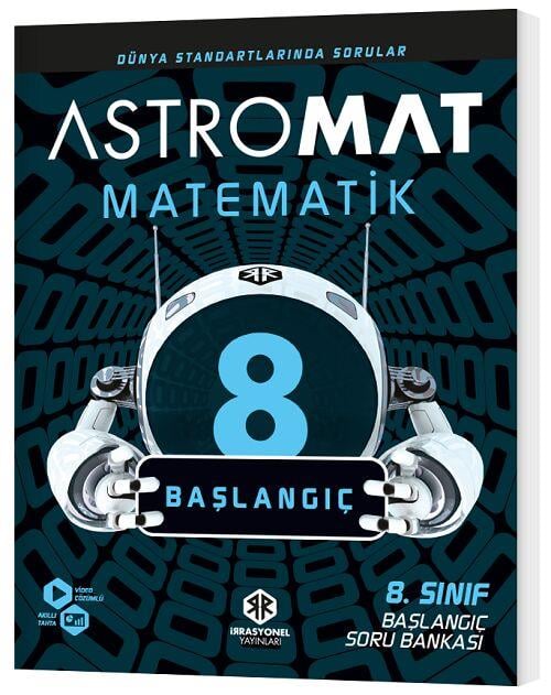İrrasyonel Yayınları 8. Sınıf Matematik Astromat Başlangıç Soru Bankası