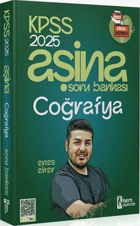 İsem Yayınları 2025 KPSS Coğrafya Aşina Soru Bankası Çözümlü