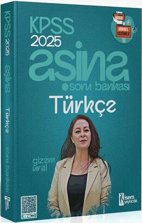 İsem Yayınları 2025 KPSS Türkçe Aşina Soru Bankası Çözümlü