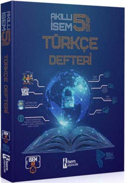 İsem Yayınları 5. Sınıf Akıllı İsem Türkçe Defteri