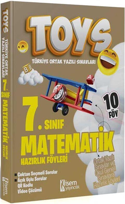 İsem Yayınları 7. Sınıf Matematik TOYS Hazırlık Föyleri