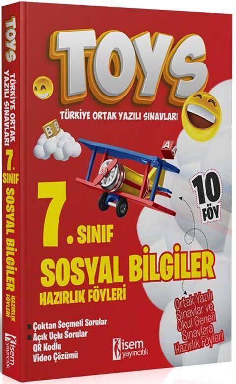 İsem Yayınları 7. Sınıf Sosyal Bilgiler TOYS Hazırlık Föyleri