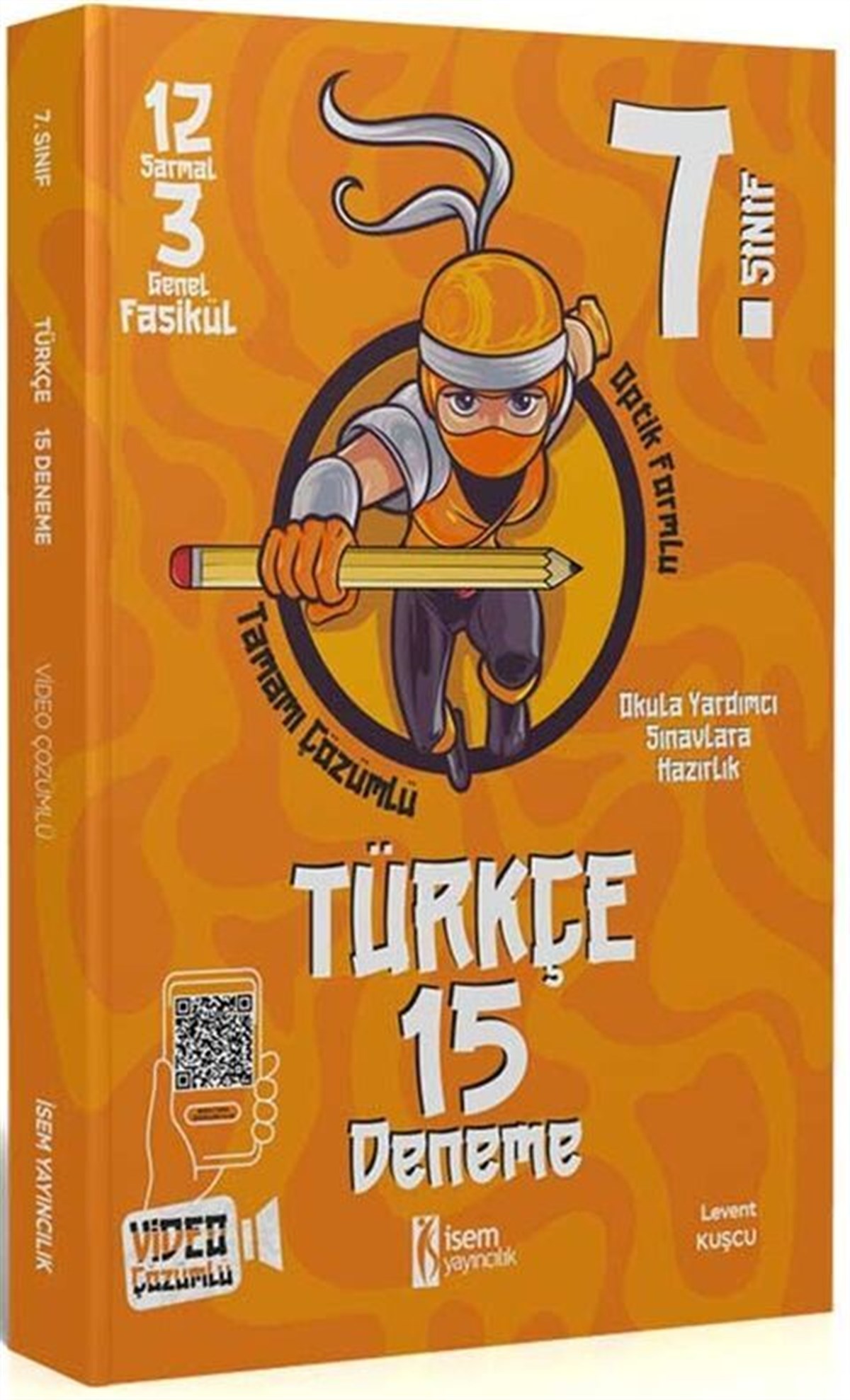 İsem Yayınları 7. Sınıf Türkçe 15 Deneme