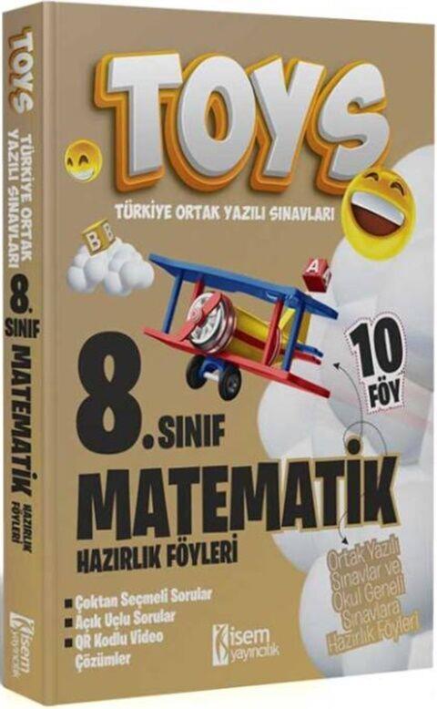 İsem Yayınları 8. Sınıf Matematik TOYS Hazırlık Föyleri