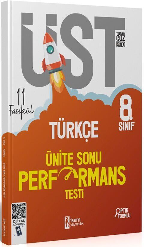 İsem Yayınları 8. Sınıf Türkçe ÜST Ünite Sonu Performans Testi 11 Fasikül