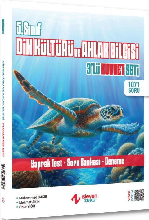 İşleyen Zeka 5. Sınıf Din Kültürü ve Ahlak Bilgisi 3 lü Kuvvet Serisi Seti