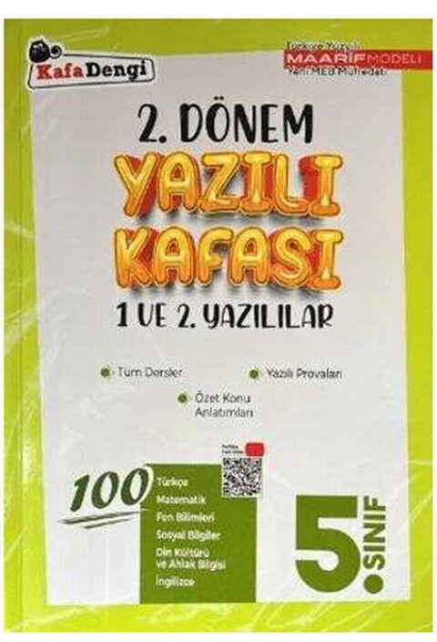 Kafa Dengi Yayınları 5. Sınıf 2. Dönem Yazılı Kafası