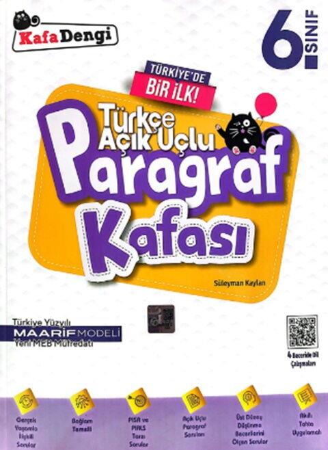 Kafa Dengi Yayınları 6. Sınıf Paragraf Kafası Soru Bankası
