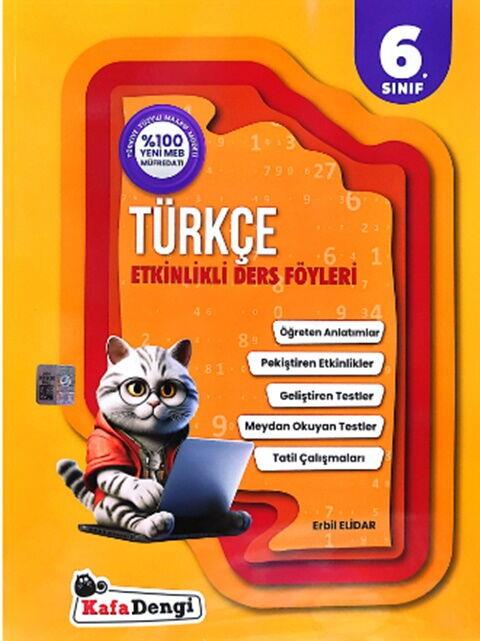 Kafa Dengi Yayınları 6. Sınıf Türkçe Etkinlikli Ders Föyleri