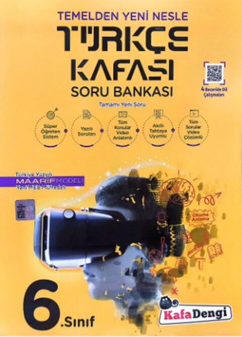 Kafa Dengi Yayınları 6. Sınıf Türkçe Kafası Soru Bankası