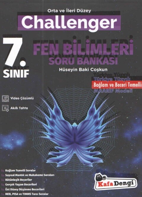 Kafa Dengi Yayınları 7. Sınıf Fen Bilimleri Challenger Soru Bankası
