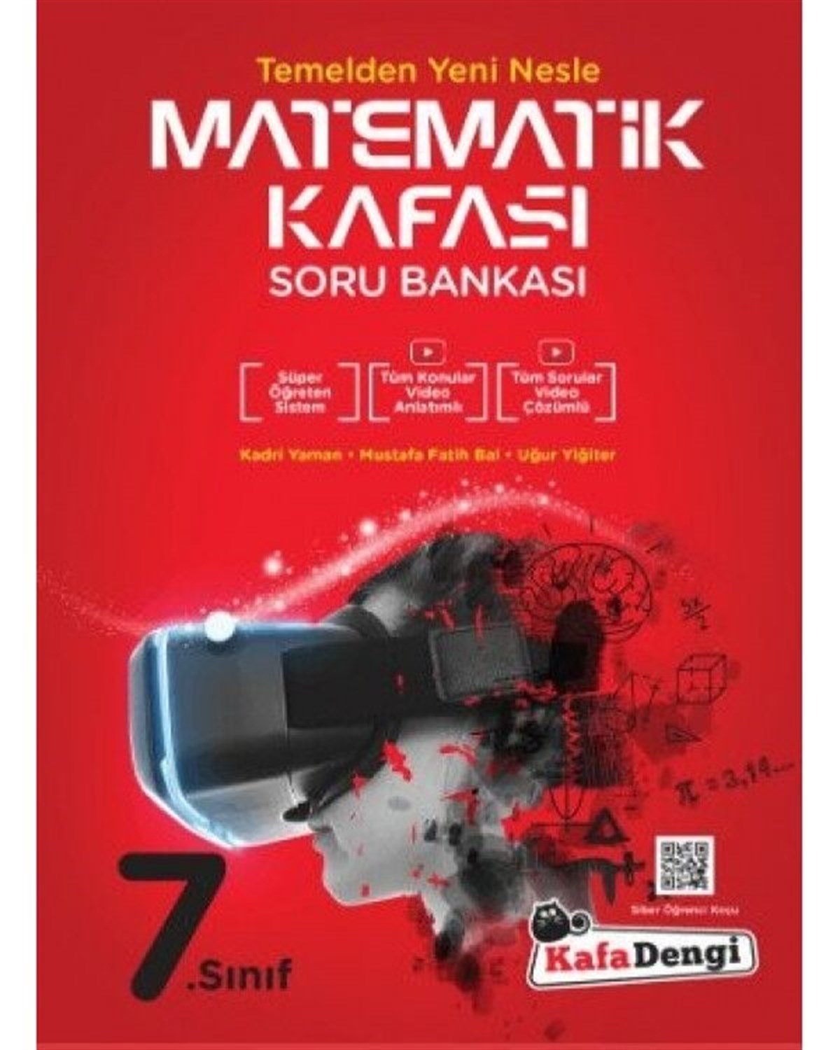 Kafa Dengi Yayınları 7. Sınıf Matematik Kafası Tümü Video Çözümlü Soru Bankası