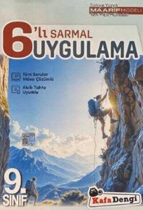 Kafa Dengi Yayınları 9. Sınıf 6 lı Sarmal Uygulama Deneme