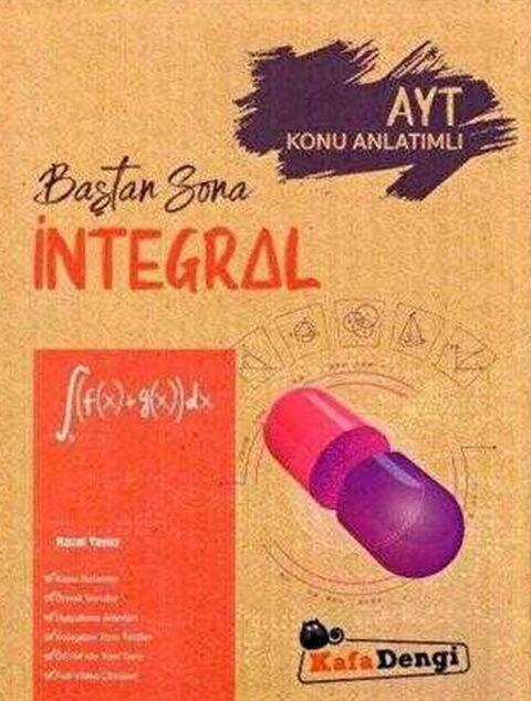 Kafa Dengi Yayınları AYT İntegral Baştan Sona Konu Anlatımlı